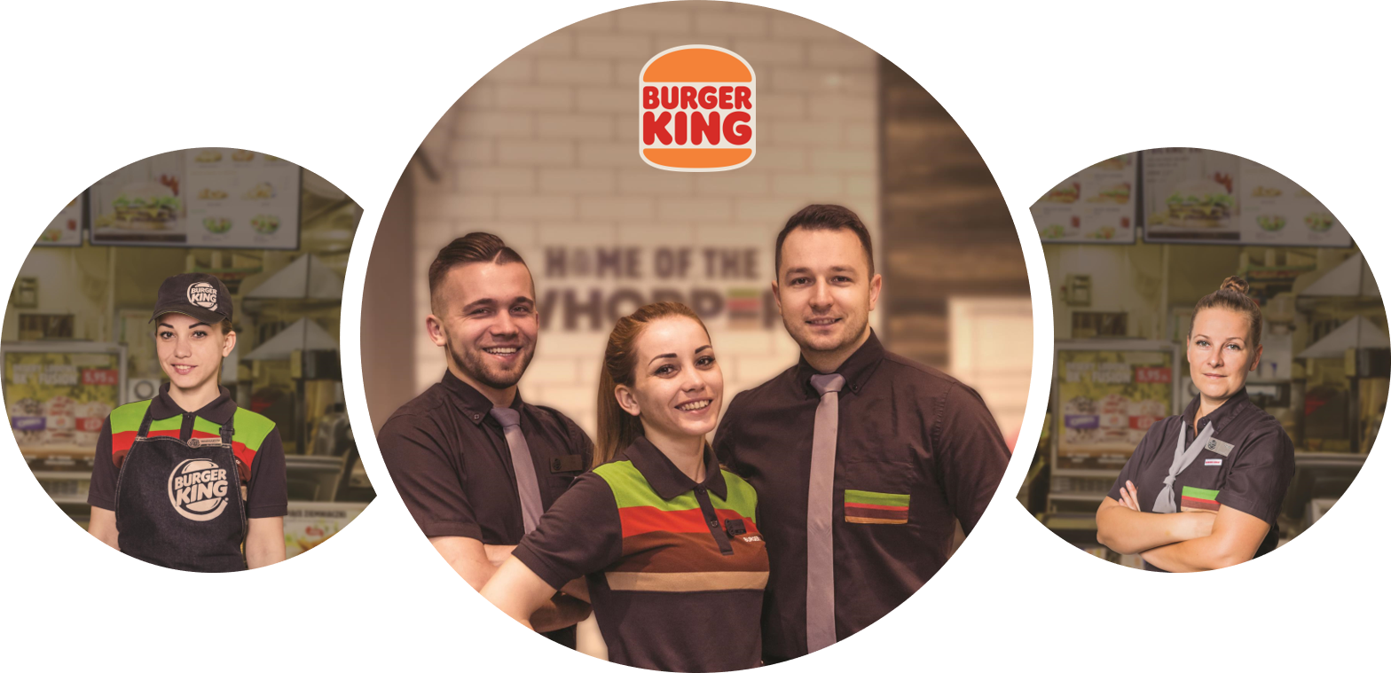 Pracownik restauracji Burger King  Kraków Nowosądecka